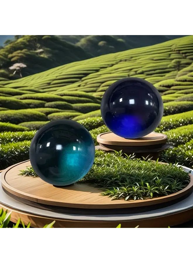 Crystal Blue Hand Exercise Ball 3pcs For Strength Grip Training Stress Relief Teens Adults - Image 5